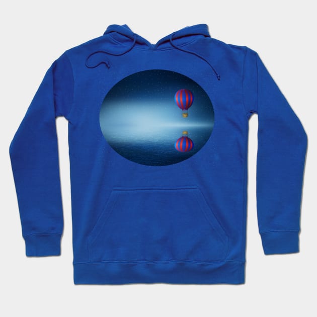 fly over the sea Hoodie by psychoshadow